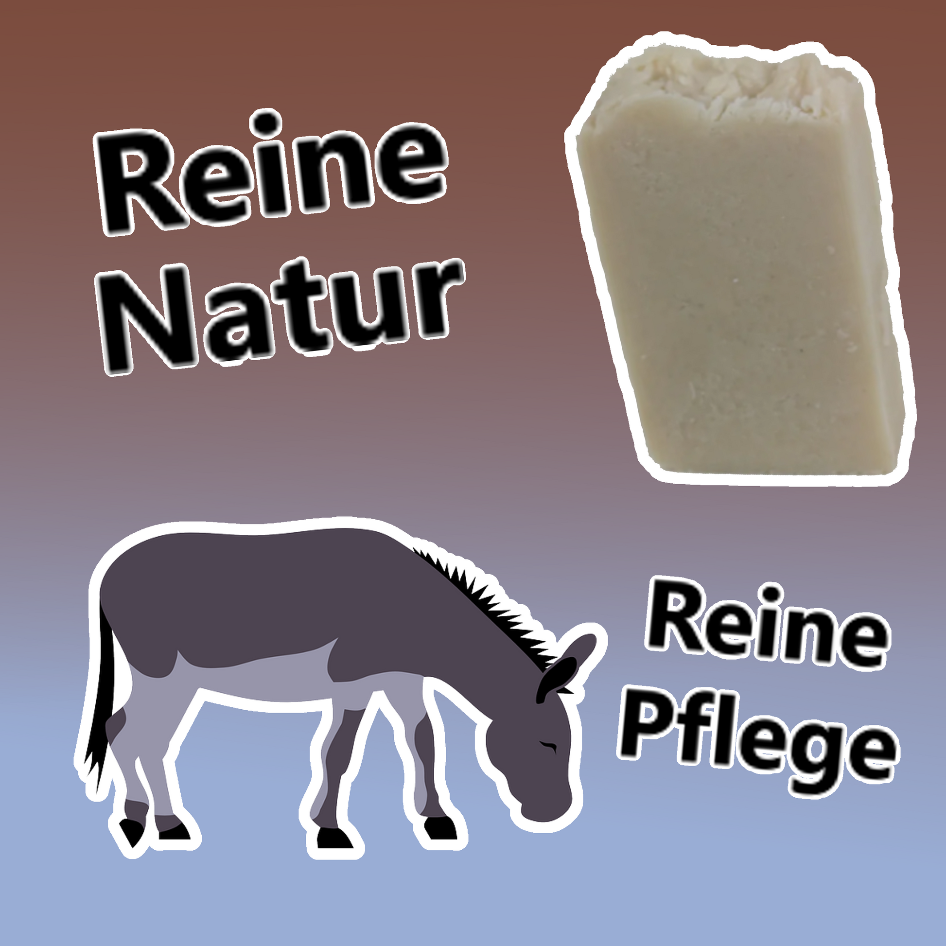 Eselmilch-Seife – Handgemachte Naturseife mit feuchtigkeitsspendender Eselmilch für sensible Haut