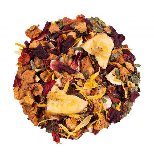 Fruity Family Bio Tee in umweltfreundlicher Verpackung – bunte Bio-Teemischung für Kinder und Familien