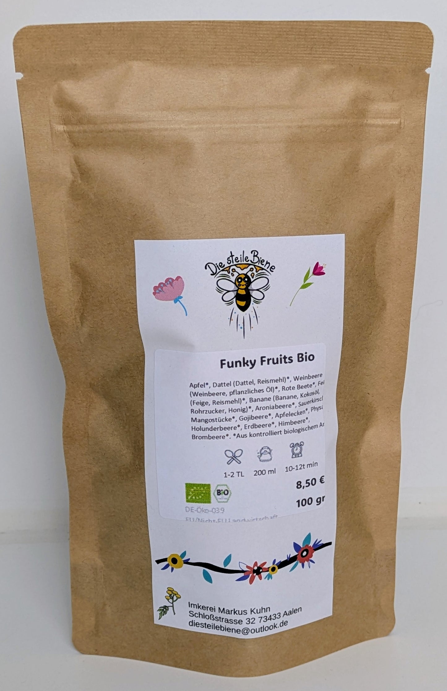 Fruit Family Bio Tee – bunte Bio-Früchteteemischung für Kinder und Familien, liebevoll verpackt