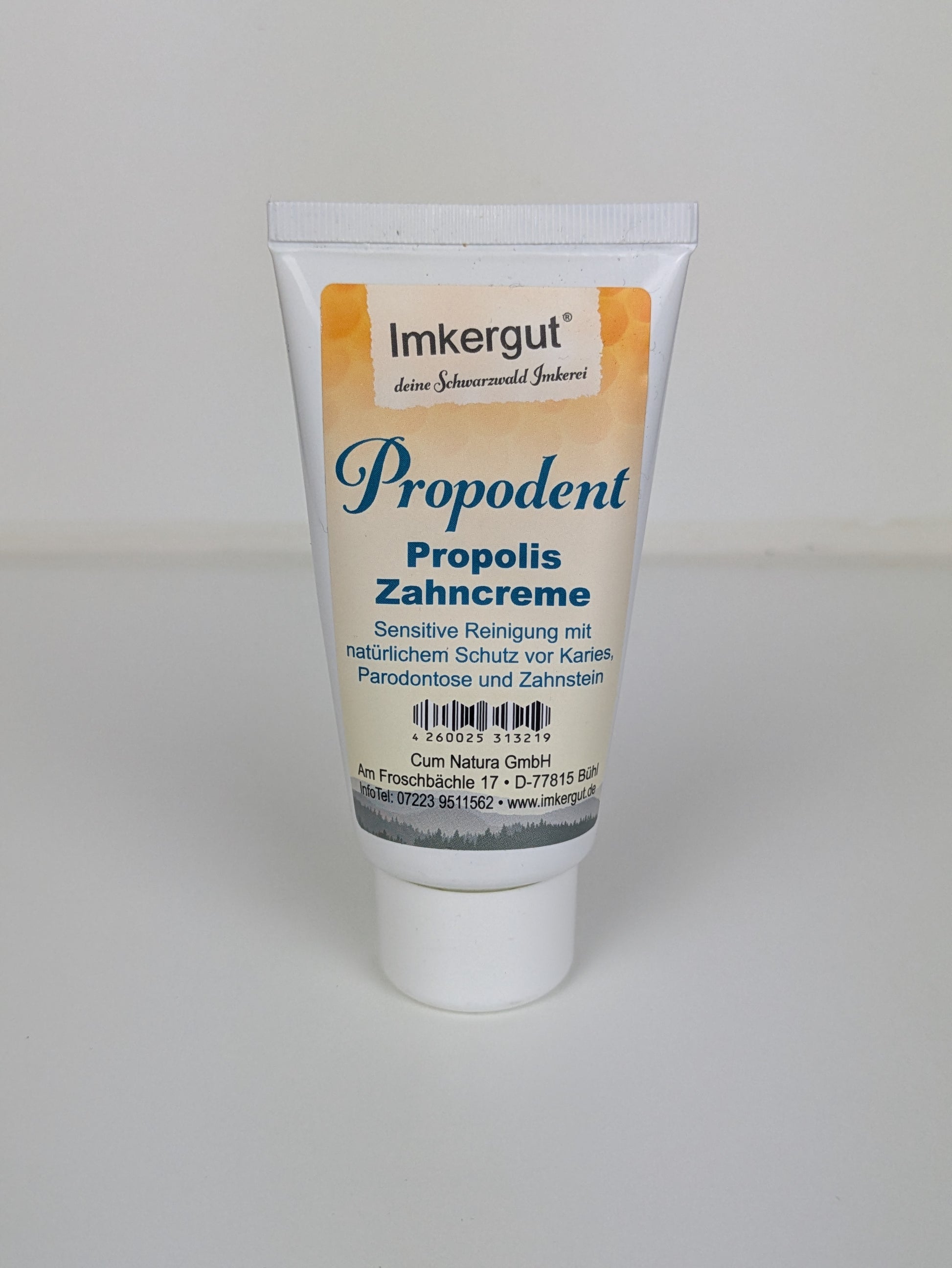 Propolis Zahncreme von Imkergut in 75 ml Tube – natürliche Mundpflege aus Bienenprodukten, antibakteriell