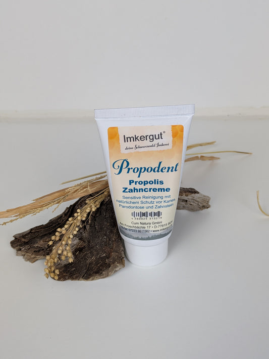 Propolis Zahncreme von Imkergut in 75 ml Tube – natürliche Mundpflege aus Bienenprodukten, antibakteriell