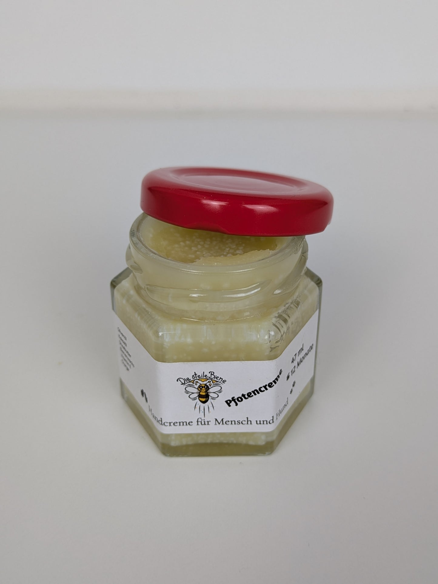 Natürliche Pfoten- und Handcreme im Schraubglas – handgemacht“