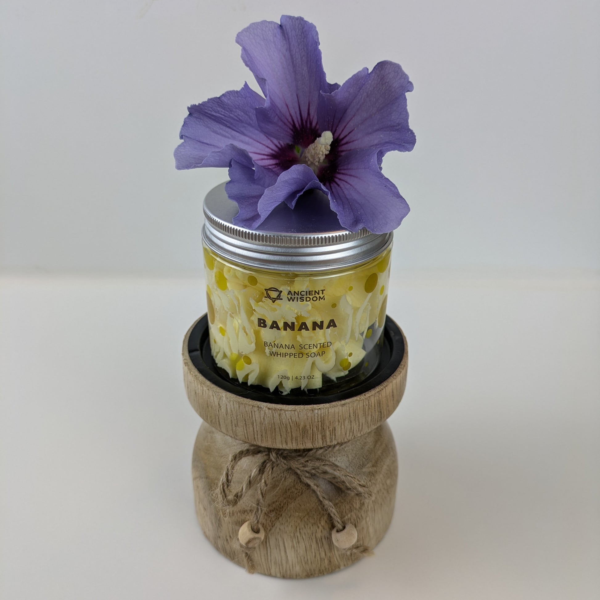 Schlagseife Banane – Handgemachte, cremige Seife mit tropischem Bananenduft