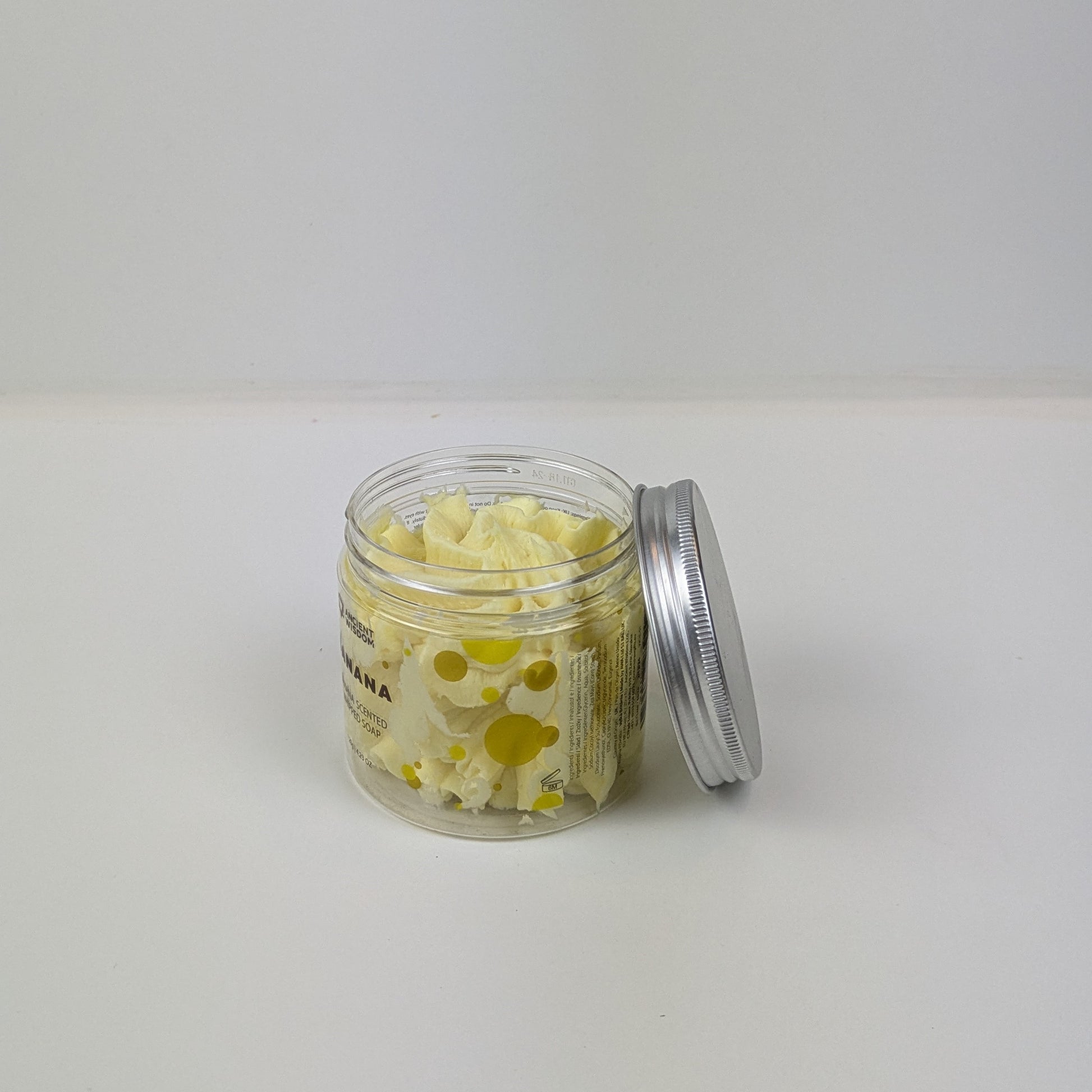 Schlagseife Banane – Handgemachte, cremige Seife mit tropischem Bananenduft