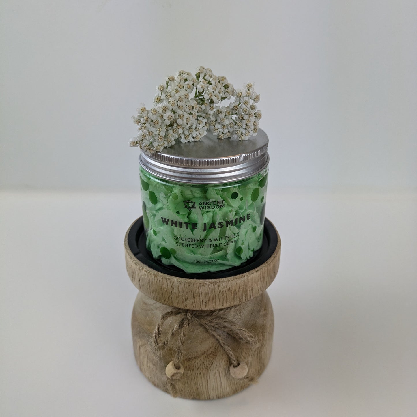 Schlagseife Stachelbeere – Handgemachte, cremige Seife mit fruchtigem Stachelbeerduft