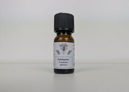 Flasche mit Eukalyptus ätherischem Öl von Die Steile Biene