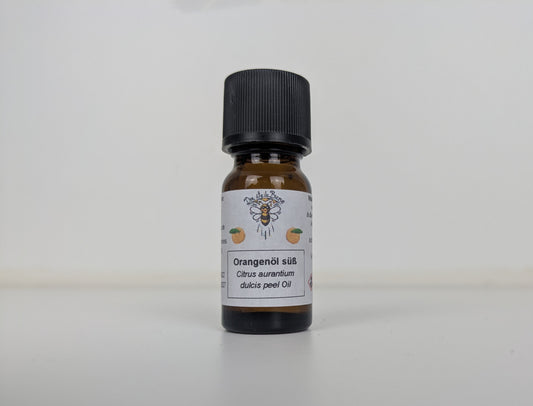Flasche mit Orangenöl ätherischem Öl von Die Steile Biene