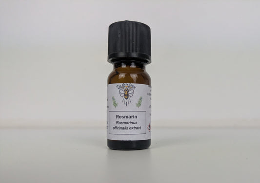 Flasche mit Rosmarin ätherischem Öl von Die Steile Biene