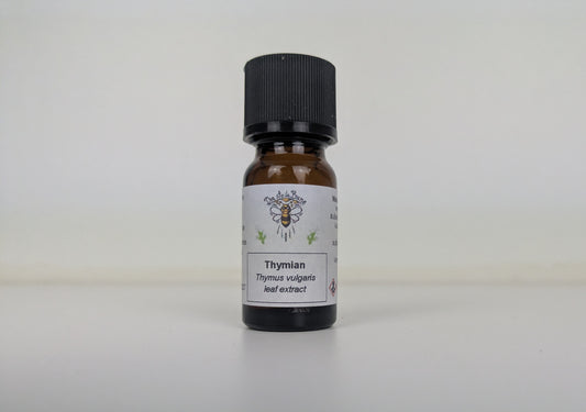 Flasche mit Thymian ätherischem Öl von Die Steile Biene