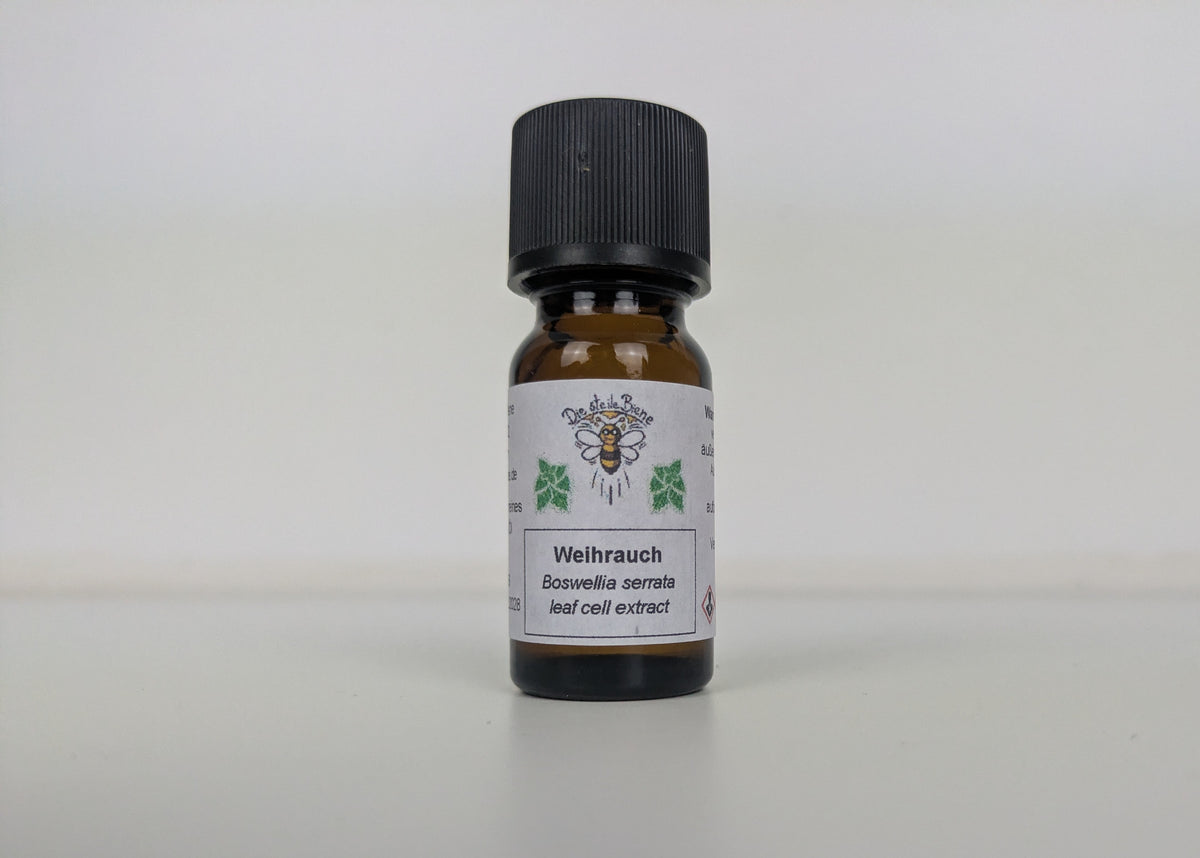 Flasche mit Weihrauch ätherischem Öl von Die Steile Biene