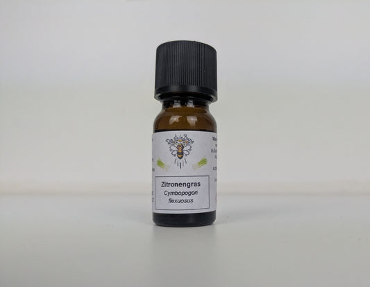 Flasche mit Zitronengras ätherischem Öl von Die Steile Biene